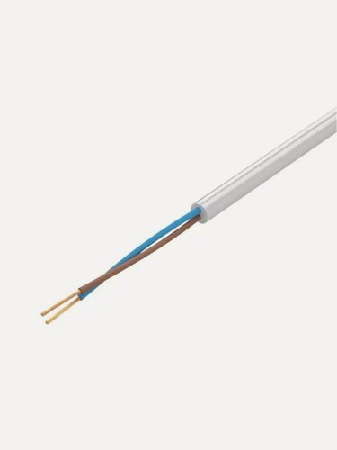Изображение товара Провод ШВВП 2х0.75 мм² 10 м TDM Electric медный соединительный белый ГОСТ для бытовых электроприборов и удлинителей
