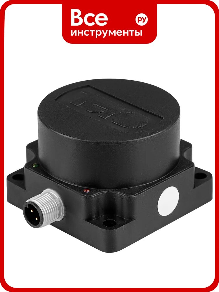 Индуктивный датчик теко ISN IC8P5-31P-R35-LZS4-C , Sn=17.38 мм, корпус 60х60х40 Пластик не заподлицо,10.30DC NO PNP, IP65, разъем М12 00-00056110