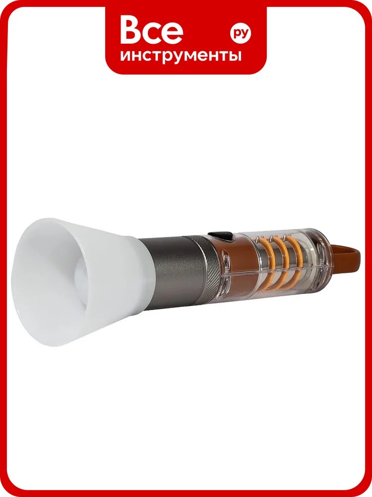 Светодиодный ручной аккумуляторный USB фонарь GLANZEN UFL-0420-X10 КА-00009209