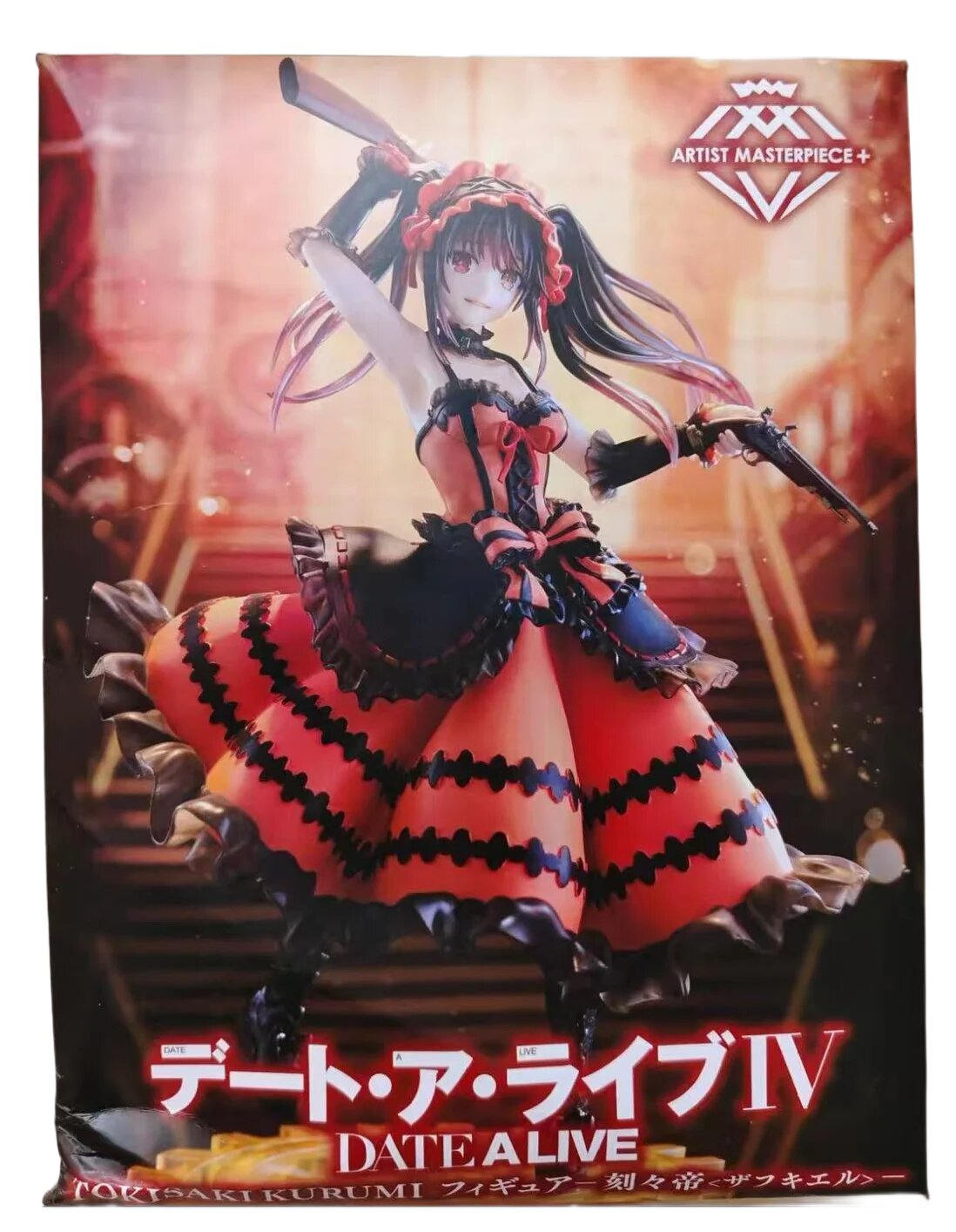 В наличии AMP Date A Live Tokisaki Kurumi Kekهو Декорации Фигурки Анимация Периферийные устройства Подвижные фигурки Коллекция подарков