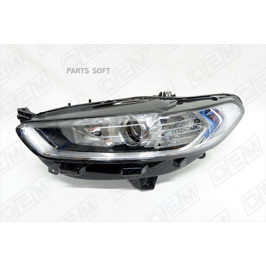 Фара левая Ford Mondeo 5 2014-нв галоген от официального дистрибьютора, OEM, артикул OEM0168FL