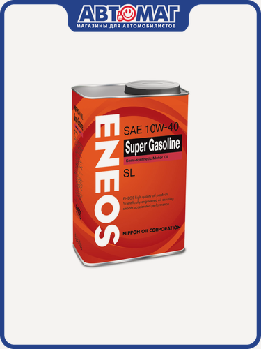 Изображение товара Масло моторное ENEOS Super Gasoline SL 10W-40 (0.94 л.), EN-10W40-SG-1L
