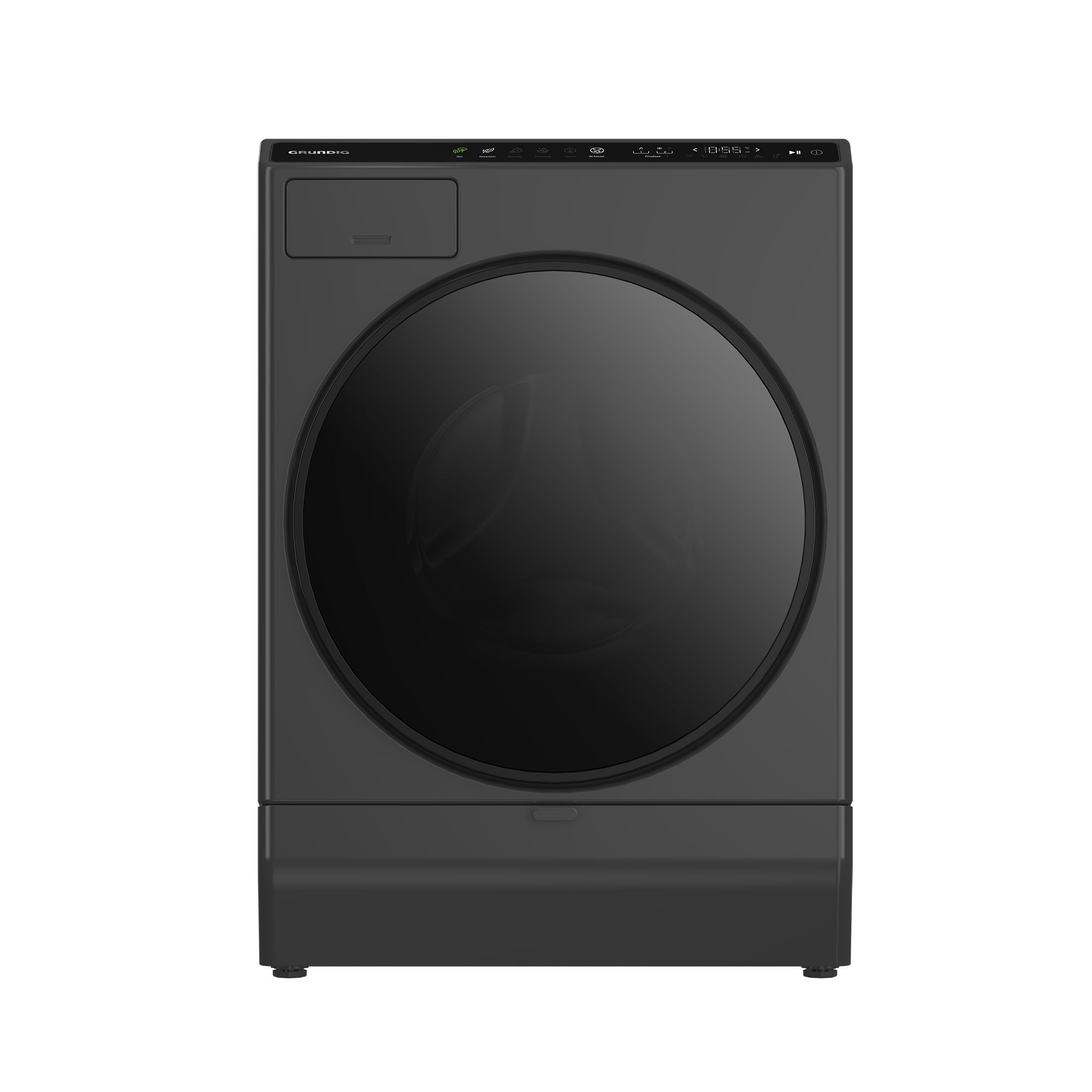 Стиральная машина Grundig GWI P7104 A, 10 кг, черная