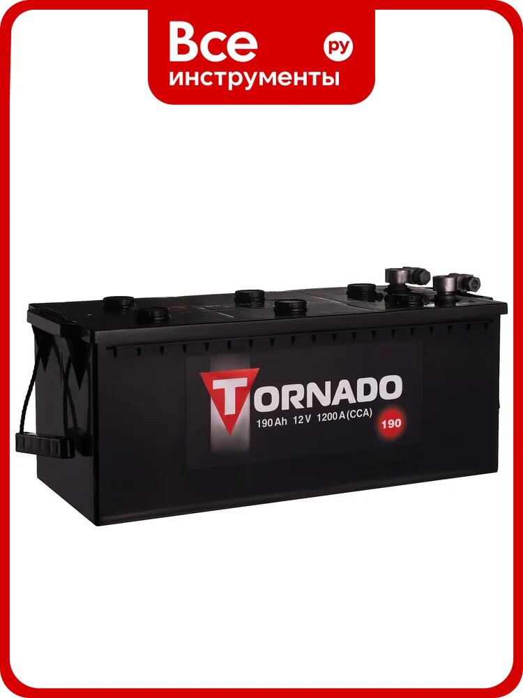 Аккумулятор TORNADO 6ст 190 N тип B, 1200 A CCA, 690132080