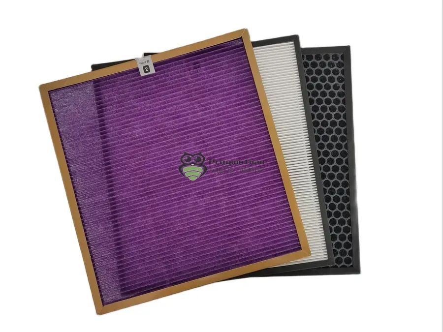 1шт Комплект AC421 + AC4123 + AC4124 для Philips AC4002, AC4004, AC4012. Хепа + угольный + увлажняющий.
