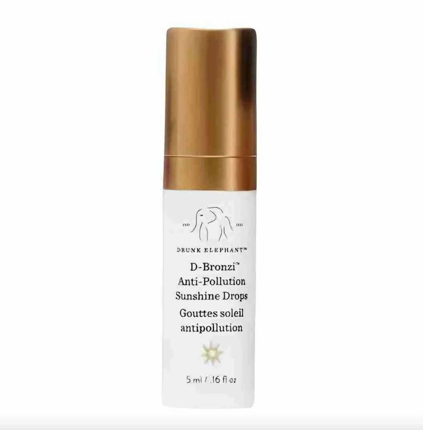 DRUNK ELEPHANT мини Cыворотка для лица D-Bronzi Anti-Pollution Drops 5 мл