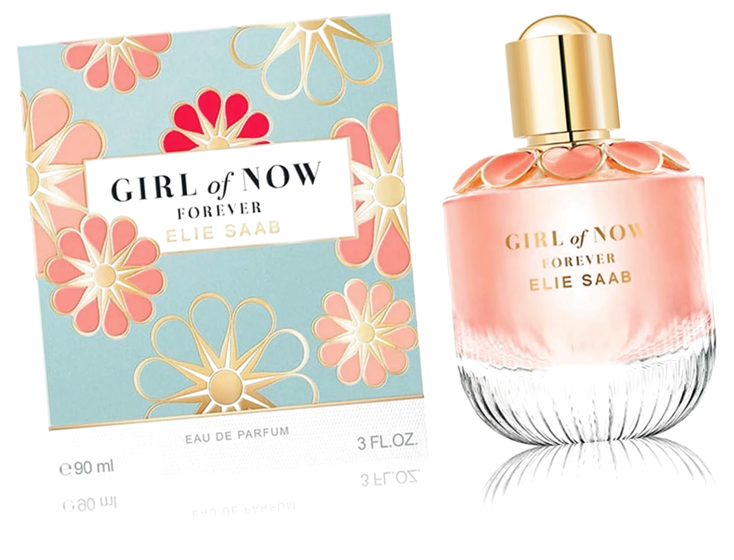 Духи женские для женщин Эли Сааб Герл Оф Нау Форевер 90 мл - Elie Saab Girl Of Now Forever