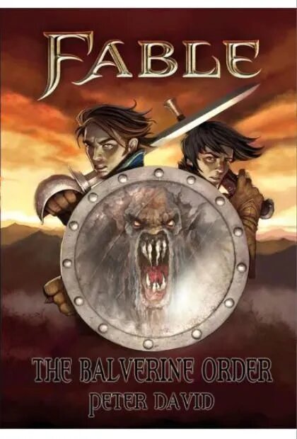 Fable: The Balverine Order Official Novel Based on Xbox 360 Game, Paperback by Peter David, Fantasy Adventure