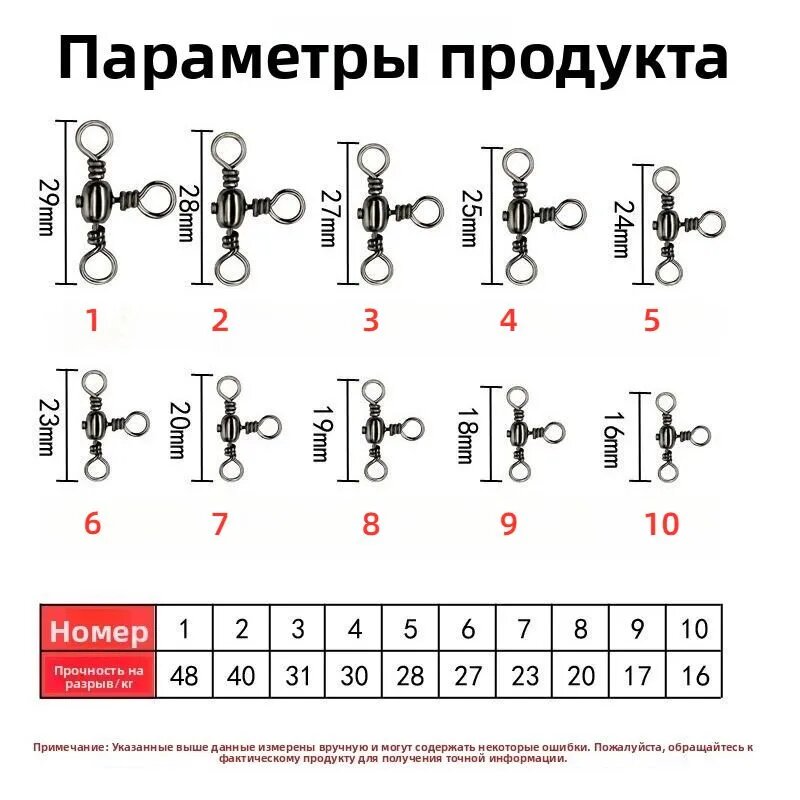 Вертлюг, вес 1 шт:1 г