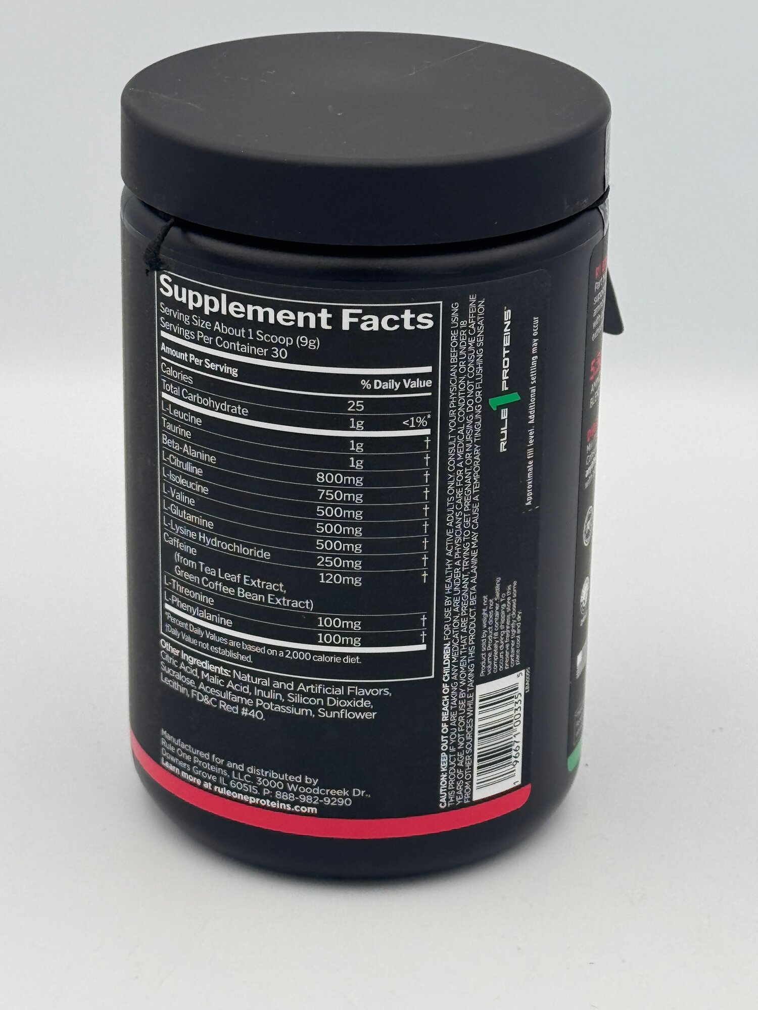 RULE1 energized Amino 30serv watermelon вкус ватер мелон аминокислоты — фото 1