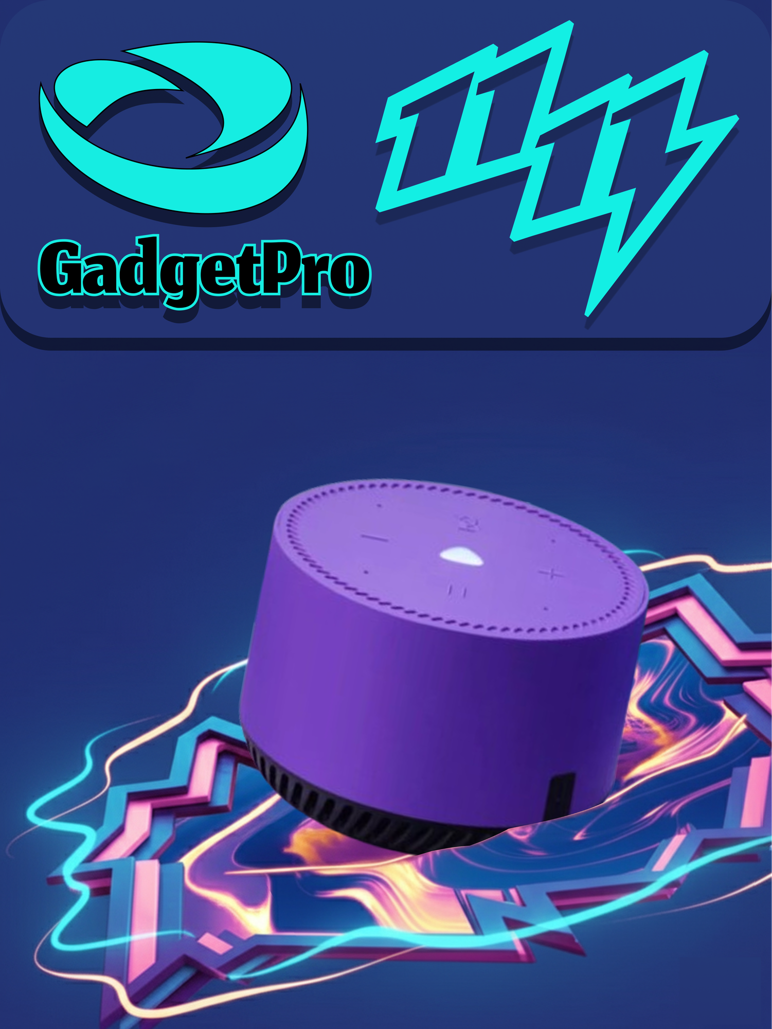 Смарт-колонка Yandex Original 00025: умная колонка с Алисой, современный дизайн, отличное звучание, Фиолетовый.