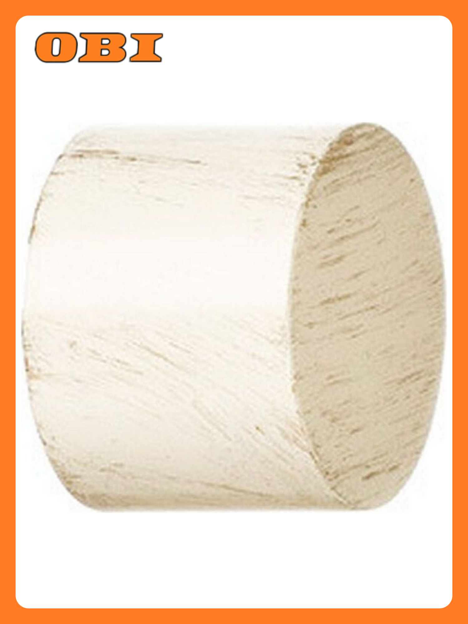 Наконечник для карниза HomeAccess алюминиевый белый D20 мм 2 шт