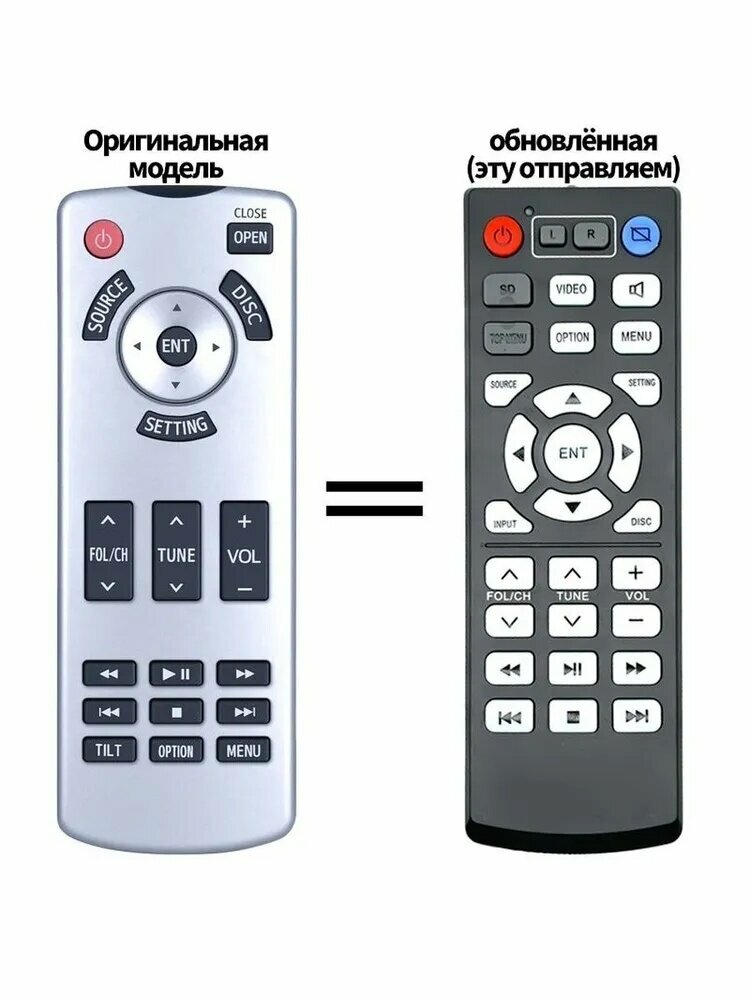 Пульт дистанционного управления для задней развлекательной системы DVD Toyota Alphard 20/30 серии