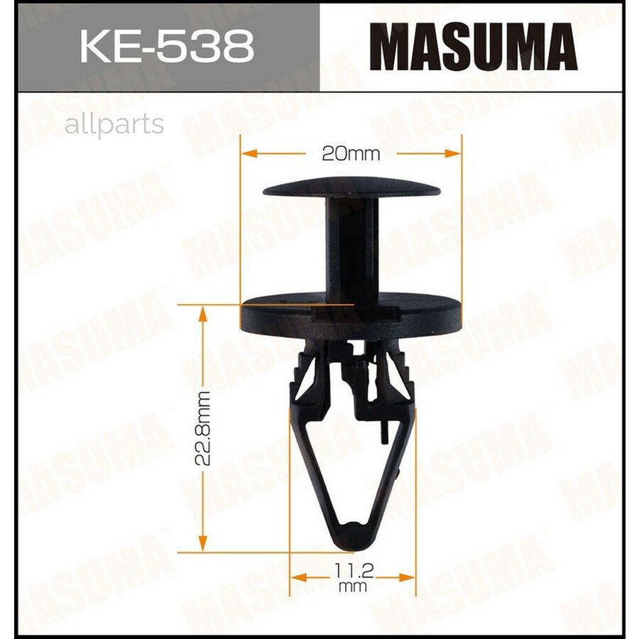 MASUMA KE-538 Клипса