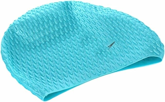 Шапочка для плавания Speedo "Bubble Cap", цвет: белый — фото 1