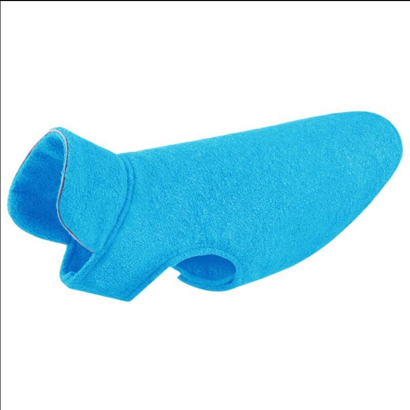 Пальто для собак средних размеров бренд pet жилет утепленная зимняя одежда для щенков крупные и маленькие собаки голубой xs