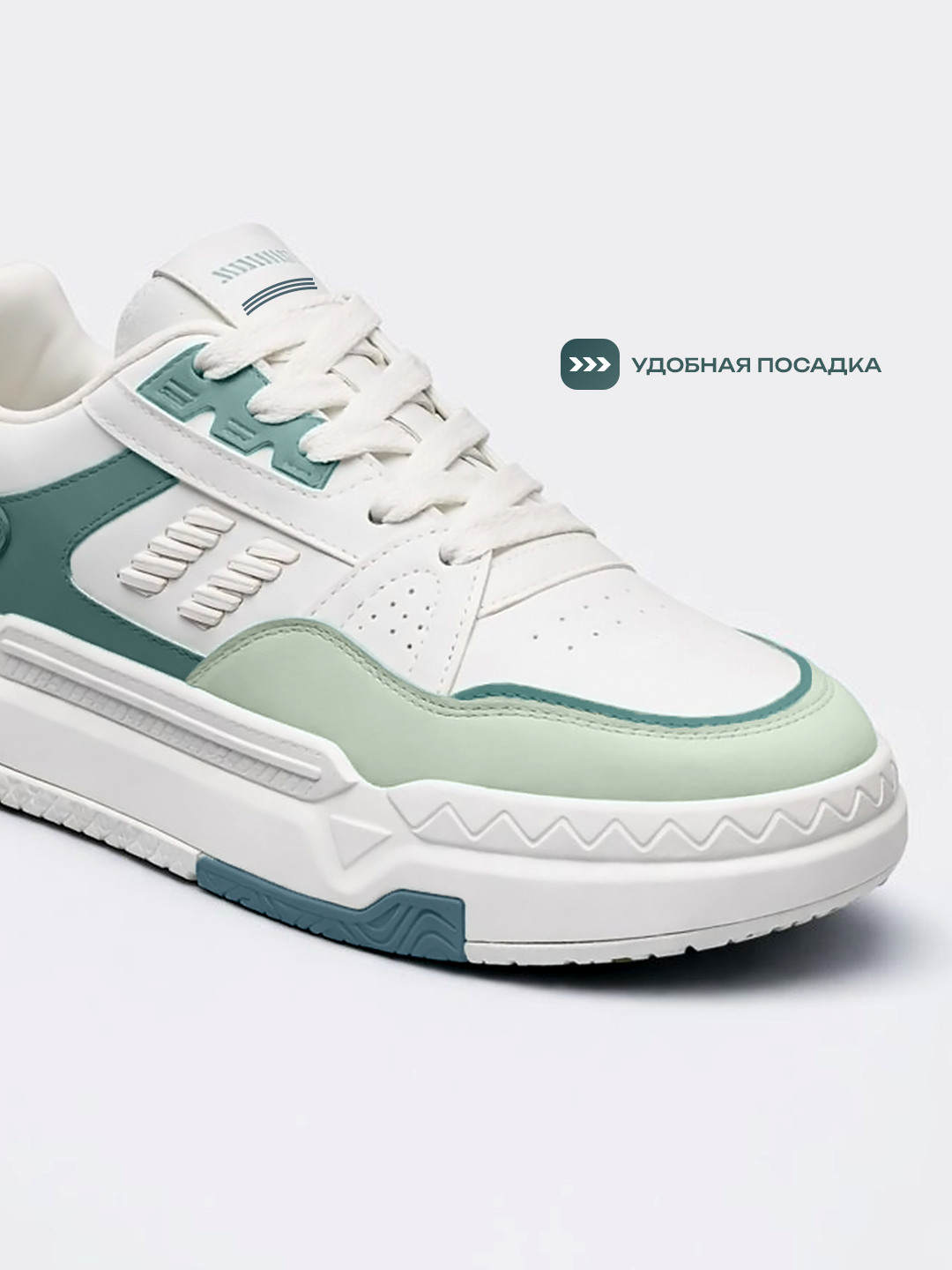 Кроссовки , размер 37, зеленый — фото 1