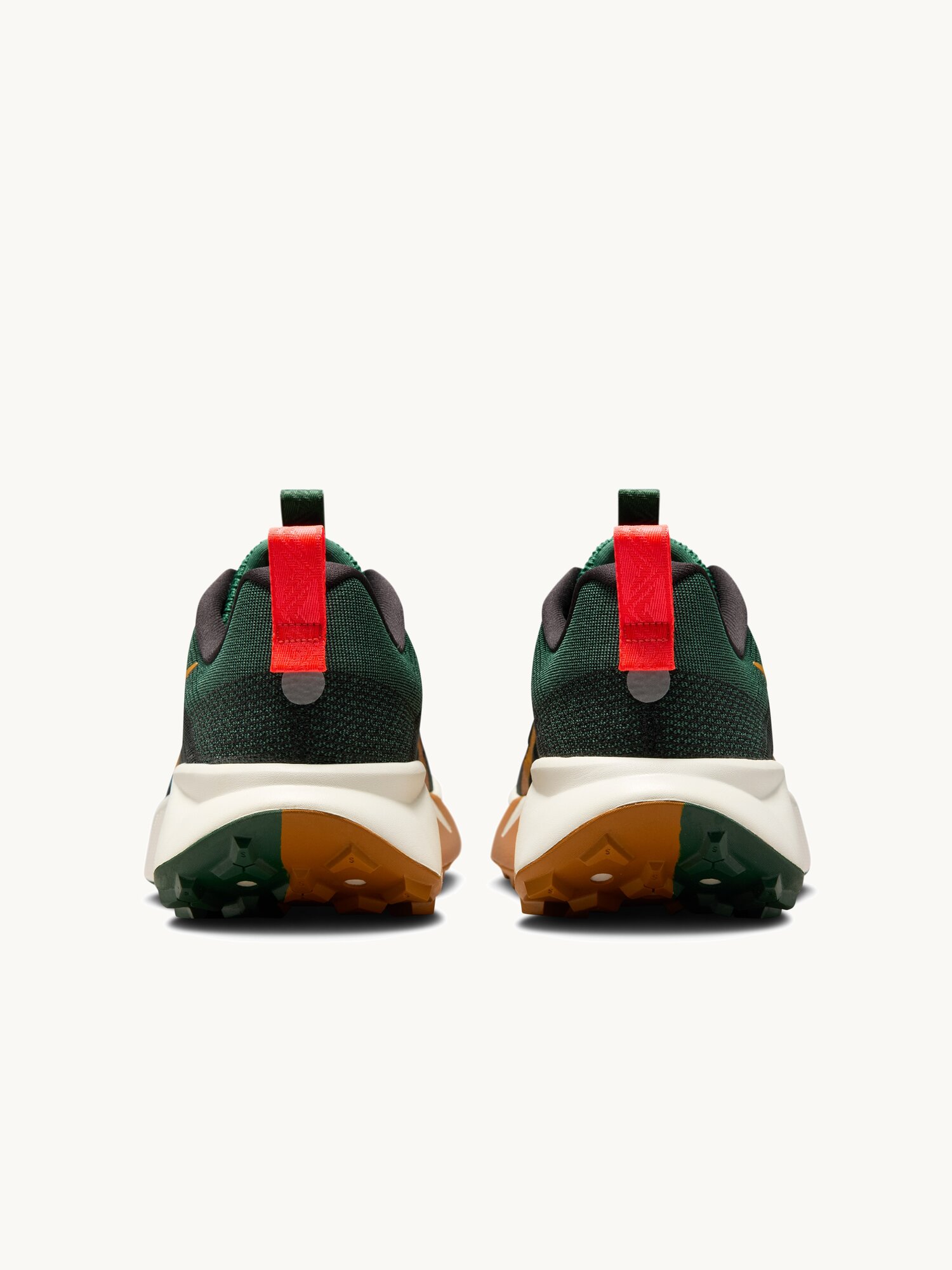 Кроссовки NIKE Wildhorse 10, размер 11.5 US, зеленый/оранжевый/белый — фото 1