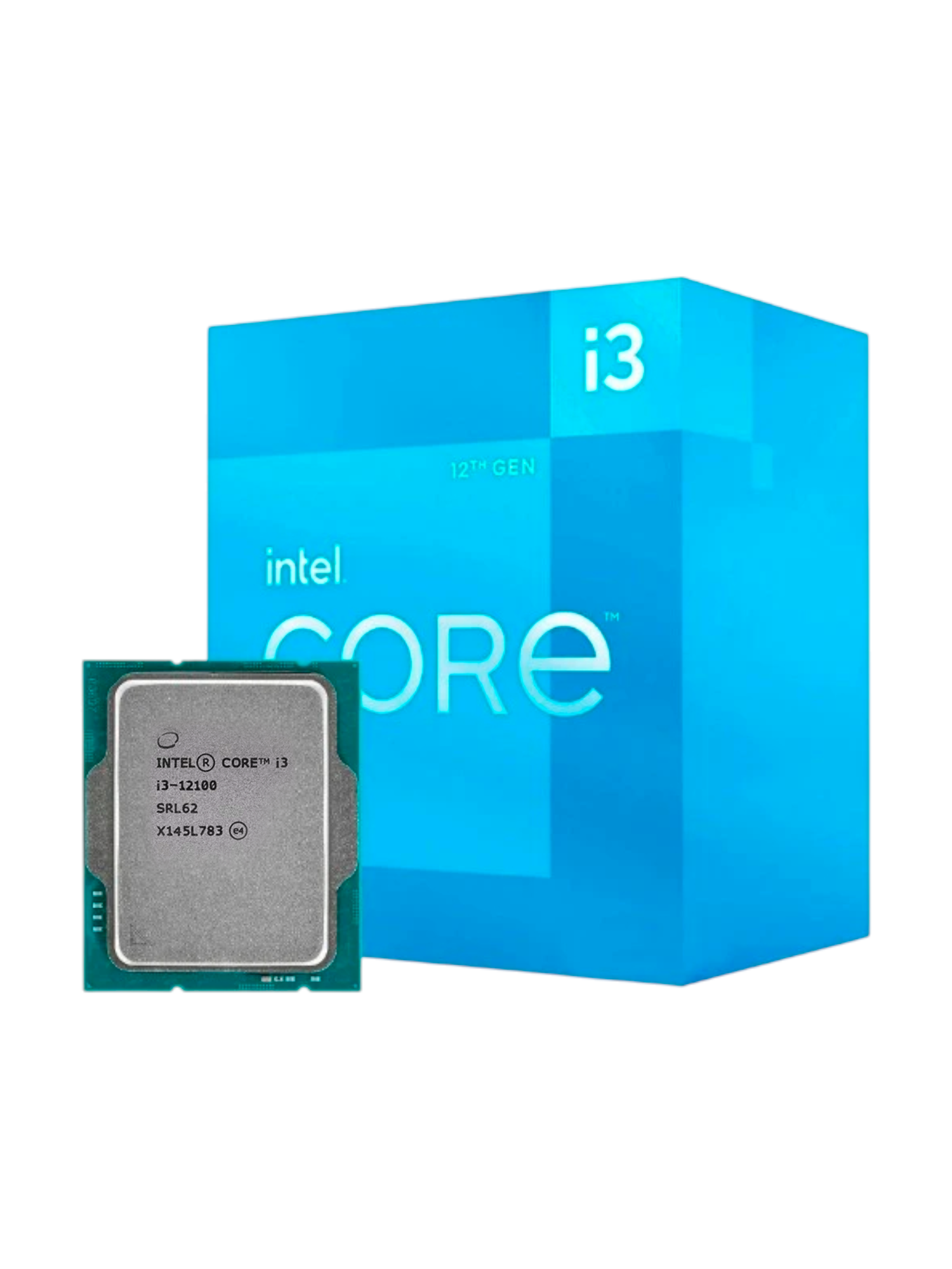 Процессор Intel S1700 Core i3 12100 Alder Lake, 4/8, со встроенной графикой — фото 1