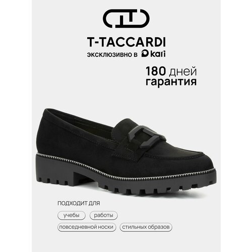 фото Лоферы t.taccardi весна-лето 2026, размер 40, черный