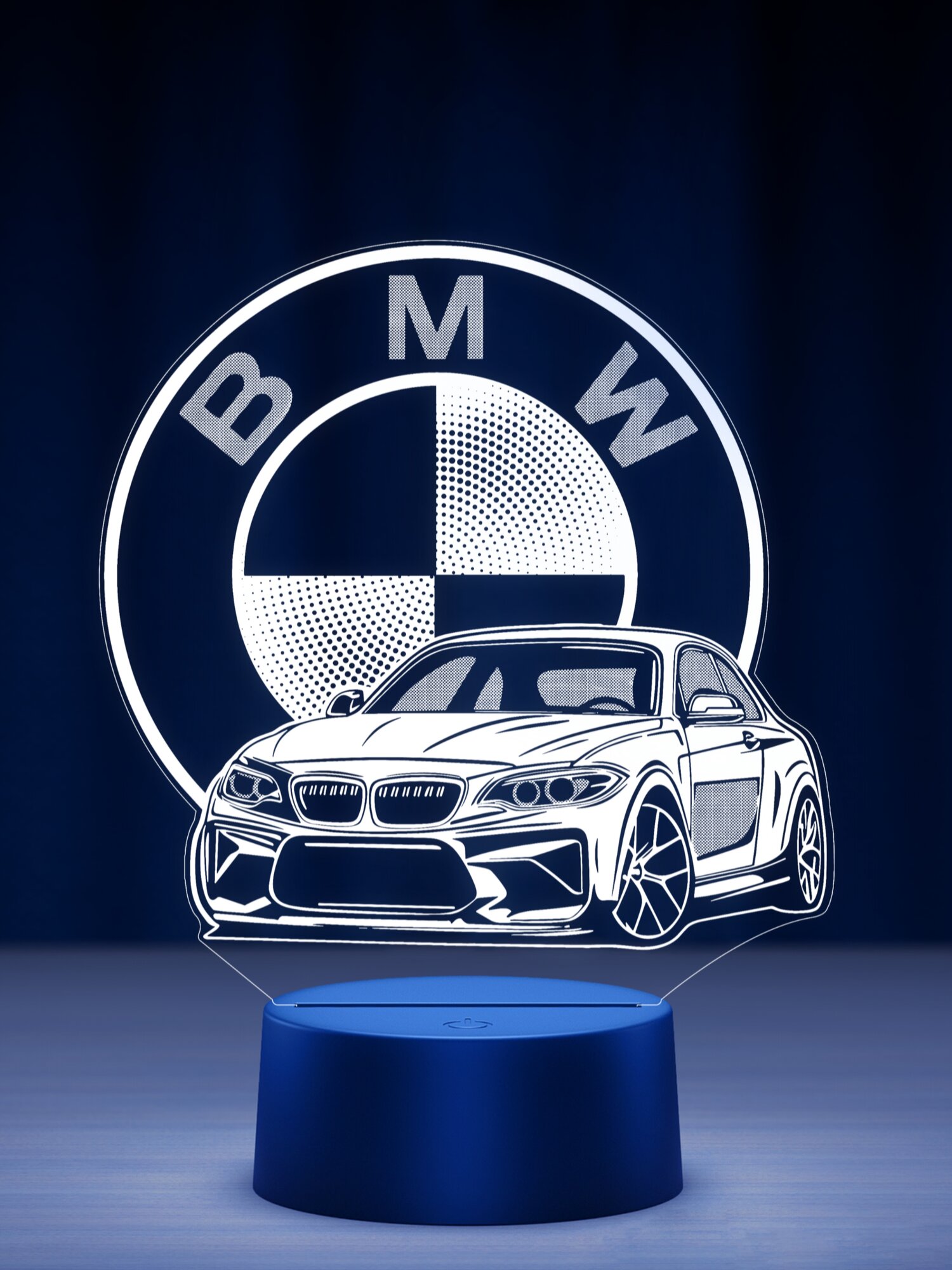 Ночник Автомобиль Бмв - BMW, Идеальный подарок для создания атмосферы