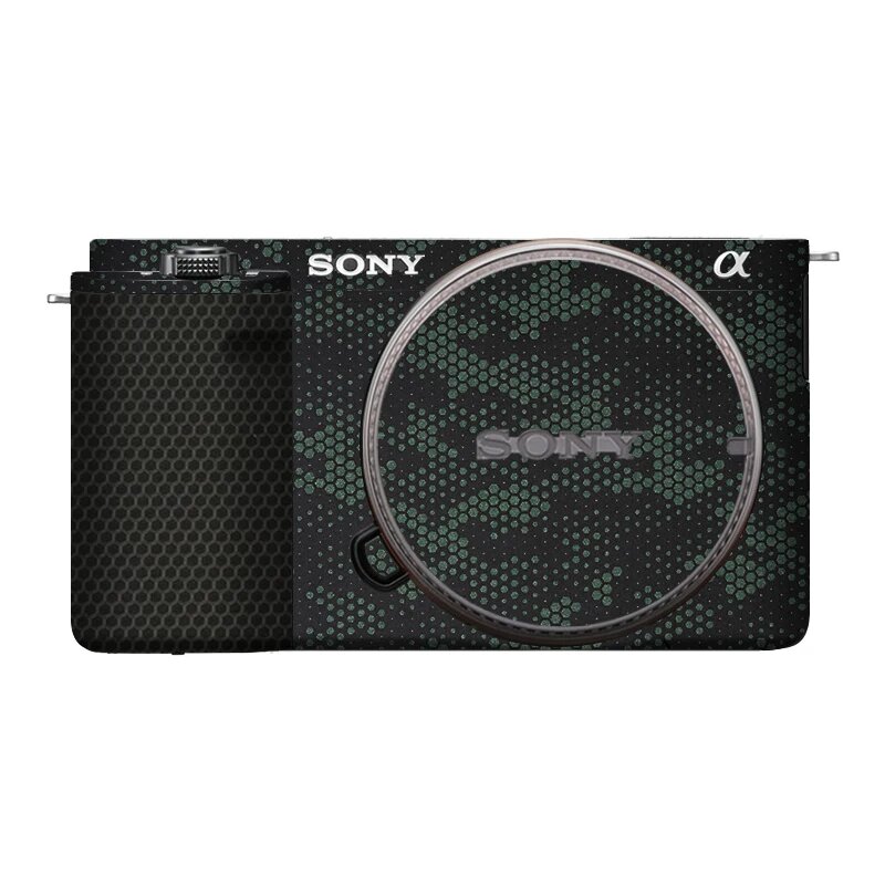 Защитная пленка для камеры Sony ZV-E1 с 3М клеем и полным покрытием - Зеленый с кожей змеи