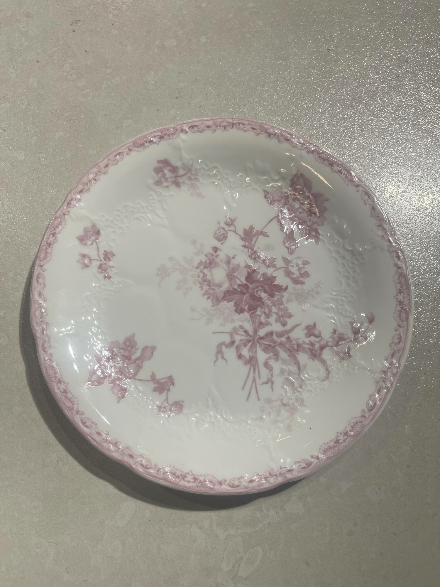 Cреднийкерамическая тарелка «Весенний сад», 20 см — обеденная / сервировочная. — фото 1