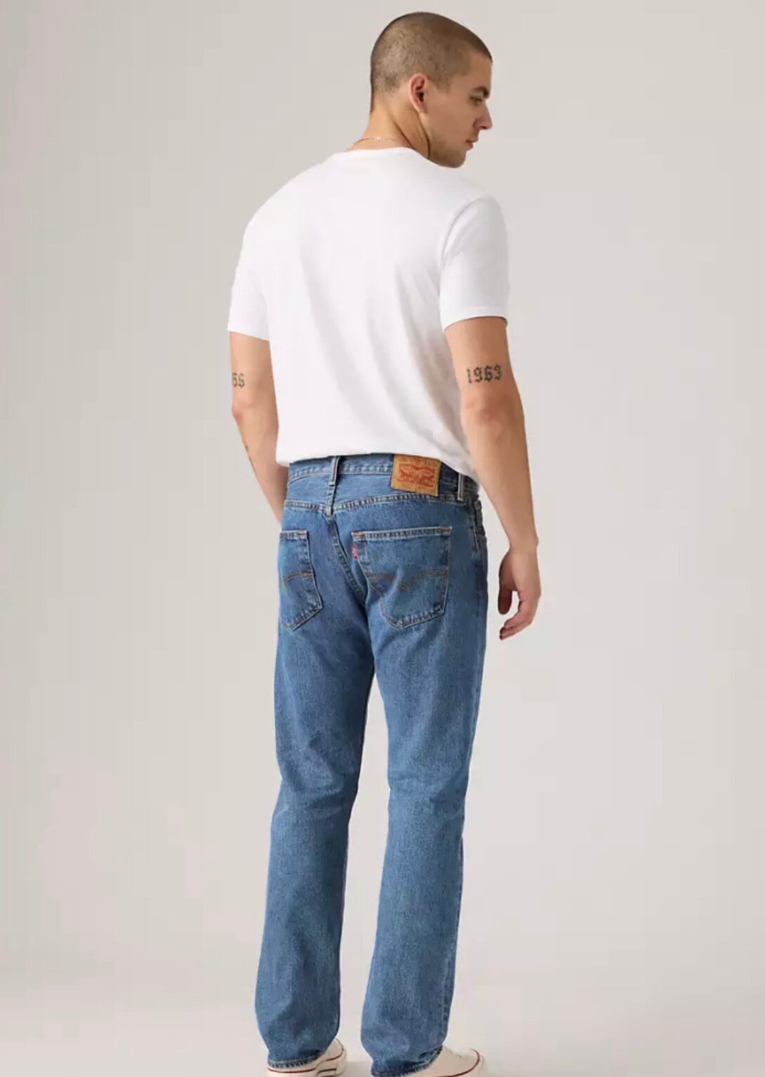 Джинсы классические Levi's, размер 33/34, синий — фото 1