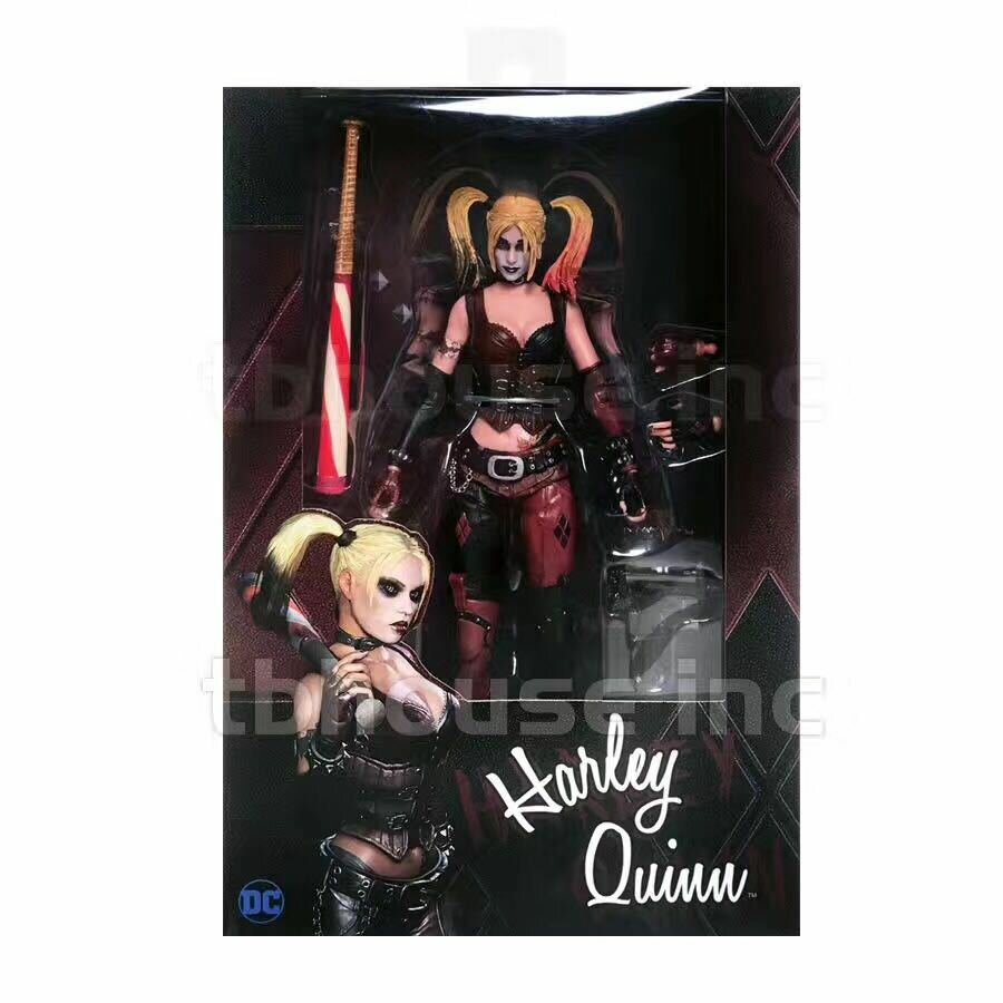 NECA DC Супермен Бэтмен фигурка Харли Квинн на заре справедливости Рыцарь Аркхема Джокер 7-дюймовая подвижная модель