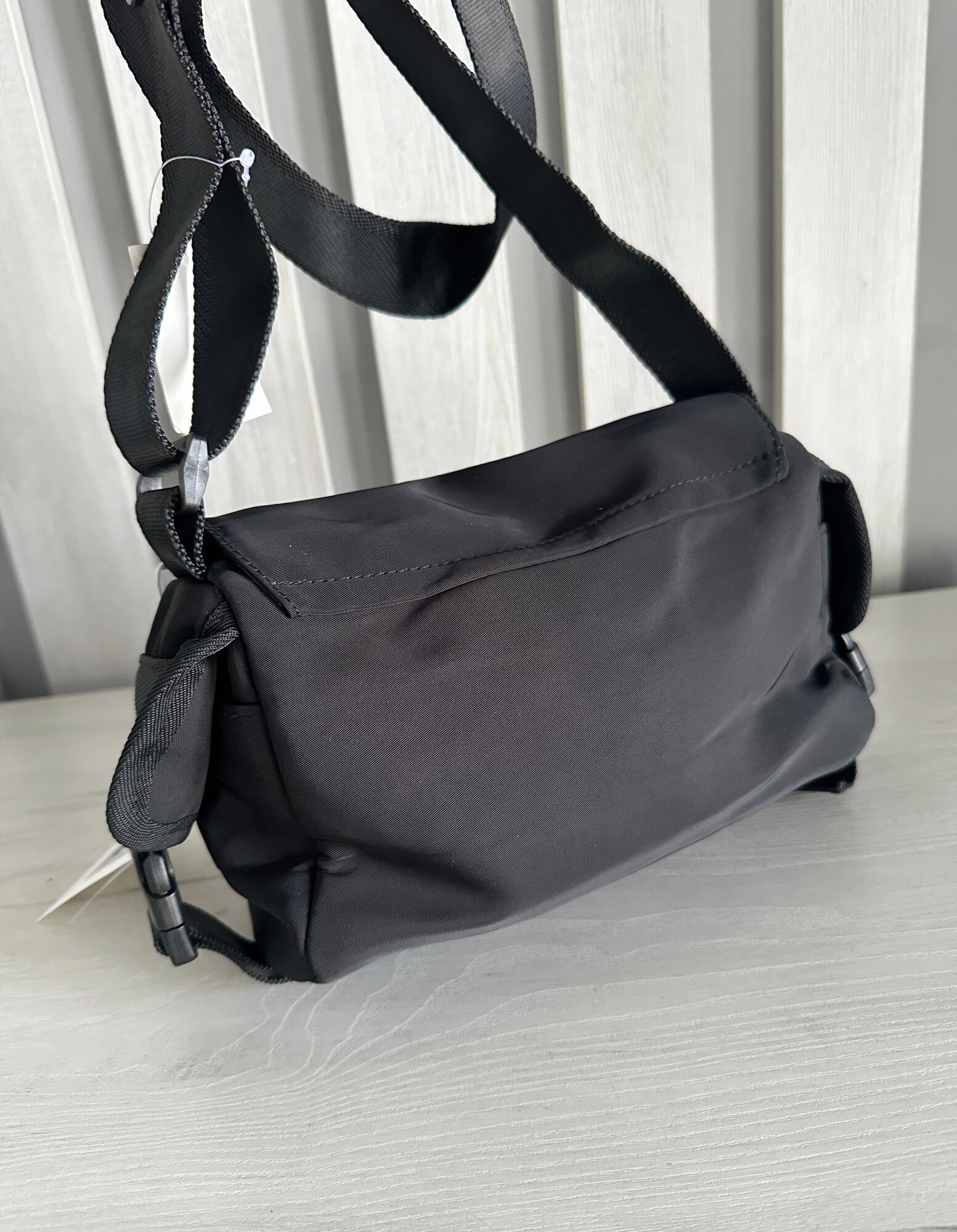 Сумка кросс-боди INK, фактура гладкая, черный — фото 1