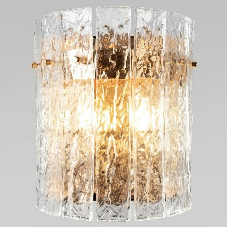 Накладной светильник Loft it Nevada 10297W French gold цвет золото французское На монтажной пластине Модерн