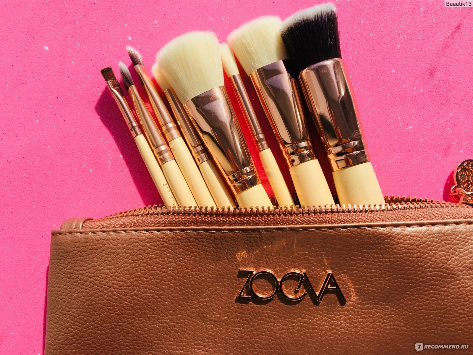 Набор кистей Zoeva, для макияжа , Набор кистей для макияжа, теней и макияжа14 шт