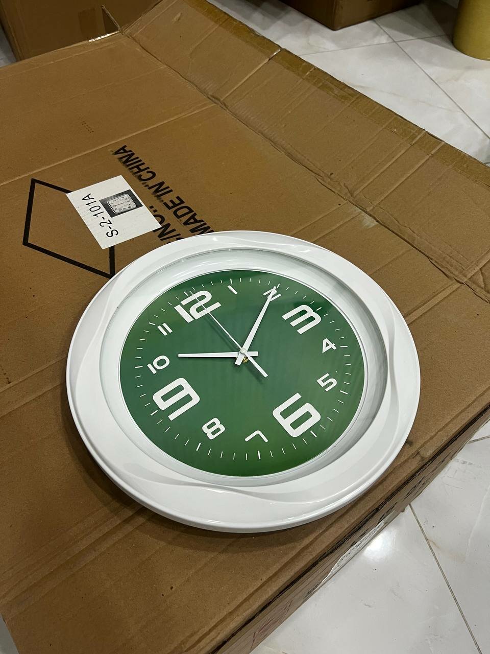 Винтажные часы с большим циферблатом для дома или офиса