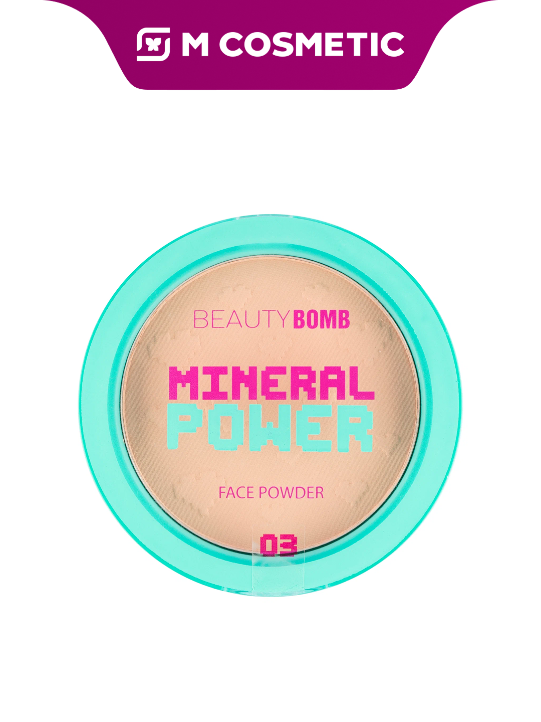 Минеральная пудра BEAUTY BOMB Miner Powder т03, матовый финиш