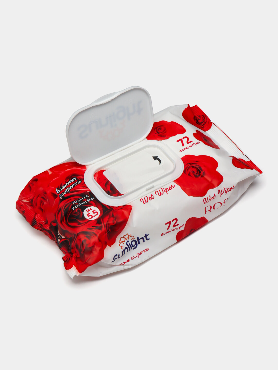 Влажные салфетки ВС Sunlight, 72 шт — фото 1