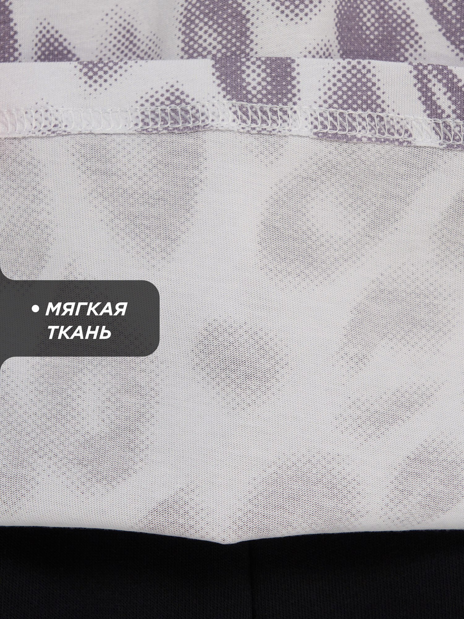 Футболка Kappa, размер 46-48, фиолетовый — фото 1