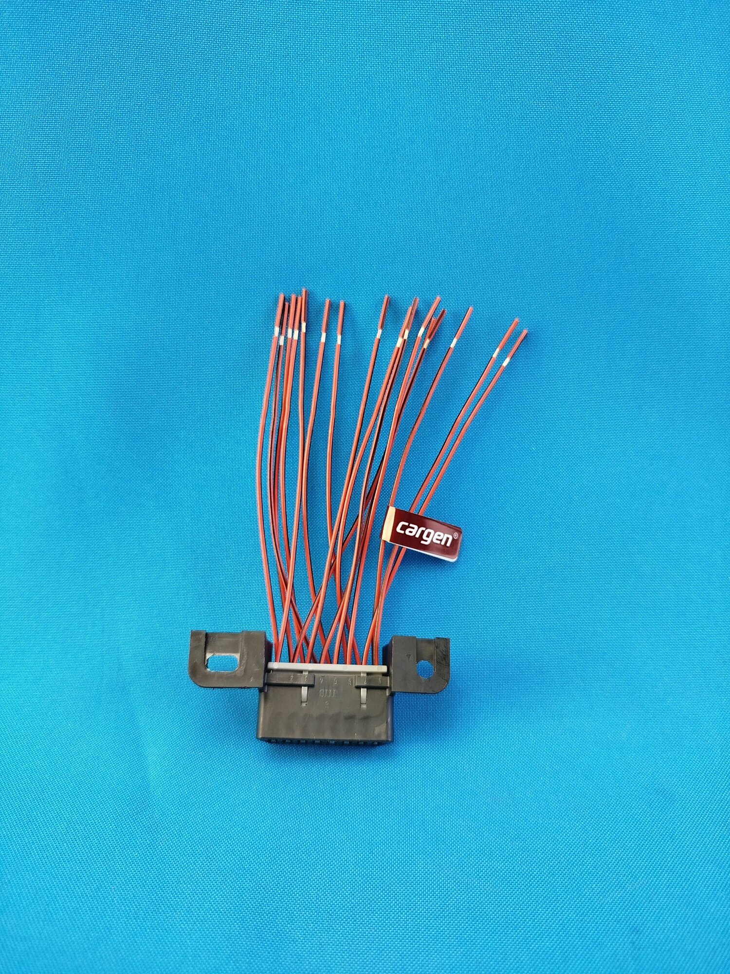 Колодка с проводами "Cargen" диагностики 16-ти контактная Евро-3, 4 (негерметичная)