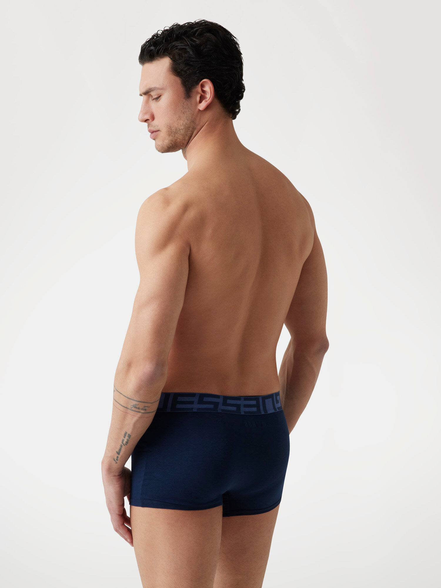 Трусы GUESS, комплект из 3 шт., размер XL, синий — фото 1