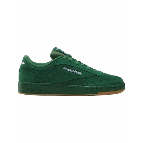 фото Кеды reebok club c 85, полнота f (eu)/ на среднюю стопу, размер 10 us, зеленый