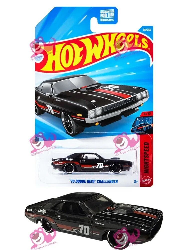 '70 HEMI CHALLENGER クラシックス5 TH! 激レアCHASE Hot Wheels '70 Dodge Hemi Challenger, фиолетовый – купить в