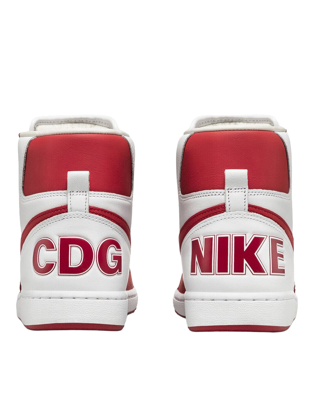 Кеды NIKE Terminator High x COMME des GARCONS Homme Plus, размер 8 US, красный — фото 1
