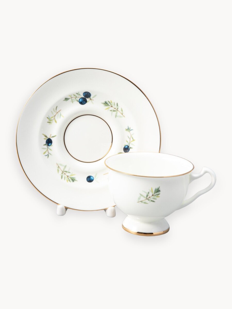 Чайная пара "Шикша " форма Айседора, 240 мл , Императорский фарфоровый завод