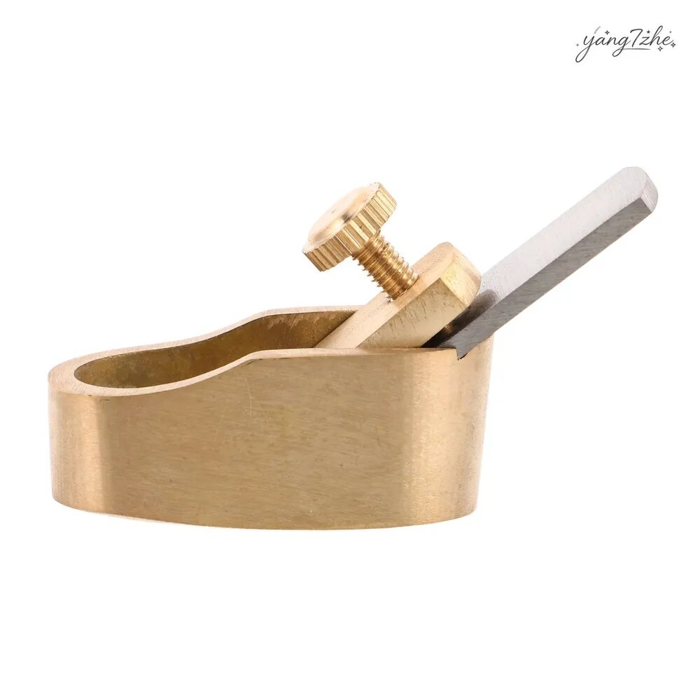 Миниатюрный медный рубанок для скрипки