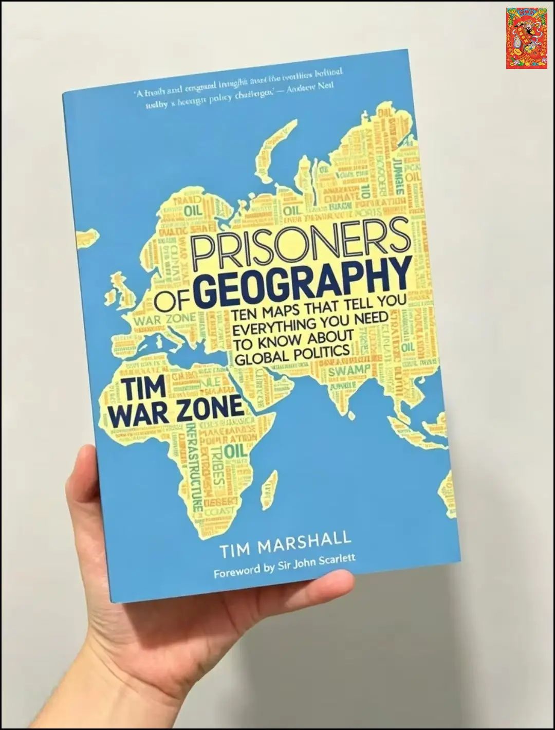 Prisoners of Geography by Tim Marshall Politics International Relations English Book