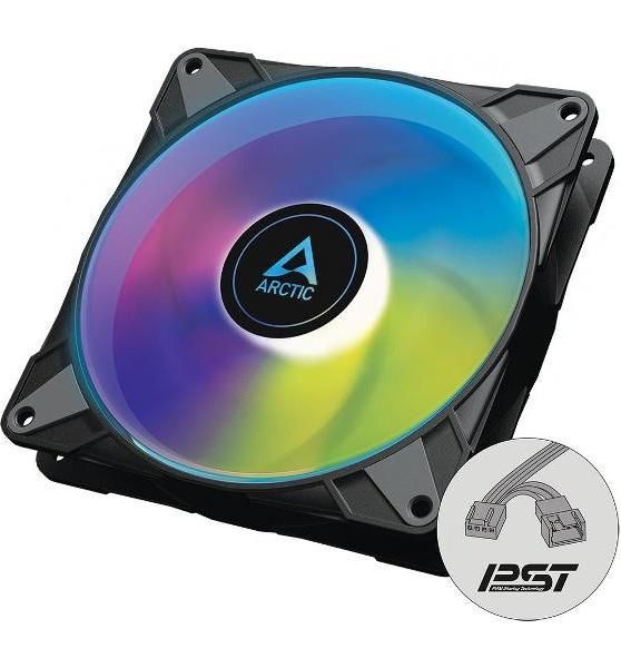 Вентилятор для компьютера ARCTIC P14 PWM PST A-RGB 0dB Black (ACFAN00239A)