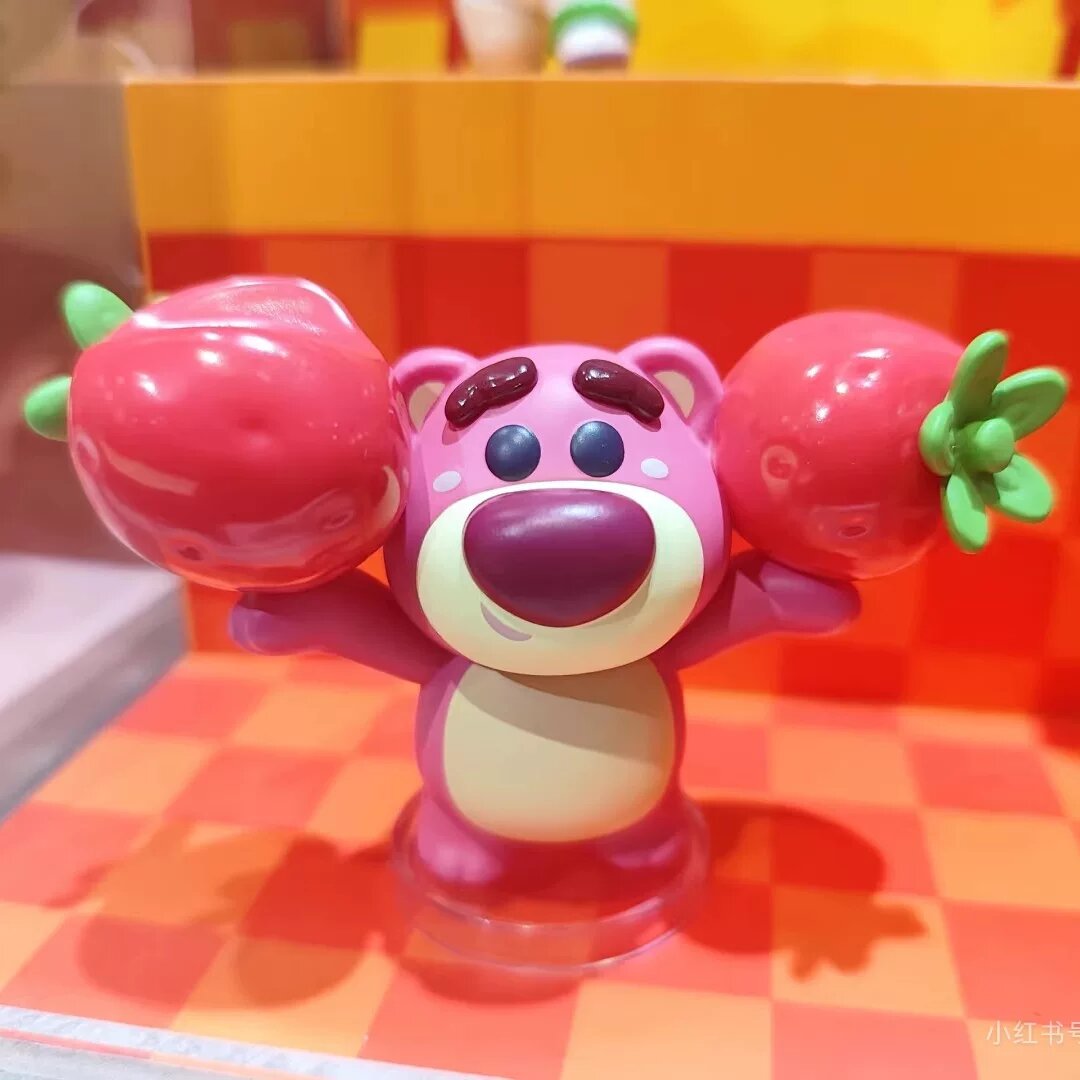 Минисо Disney Pixar Toy Story Life Series PVC Фигурка Блайнд Бокс Коллекционная Игрушка Клубничный Медведь