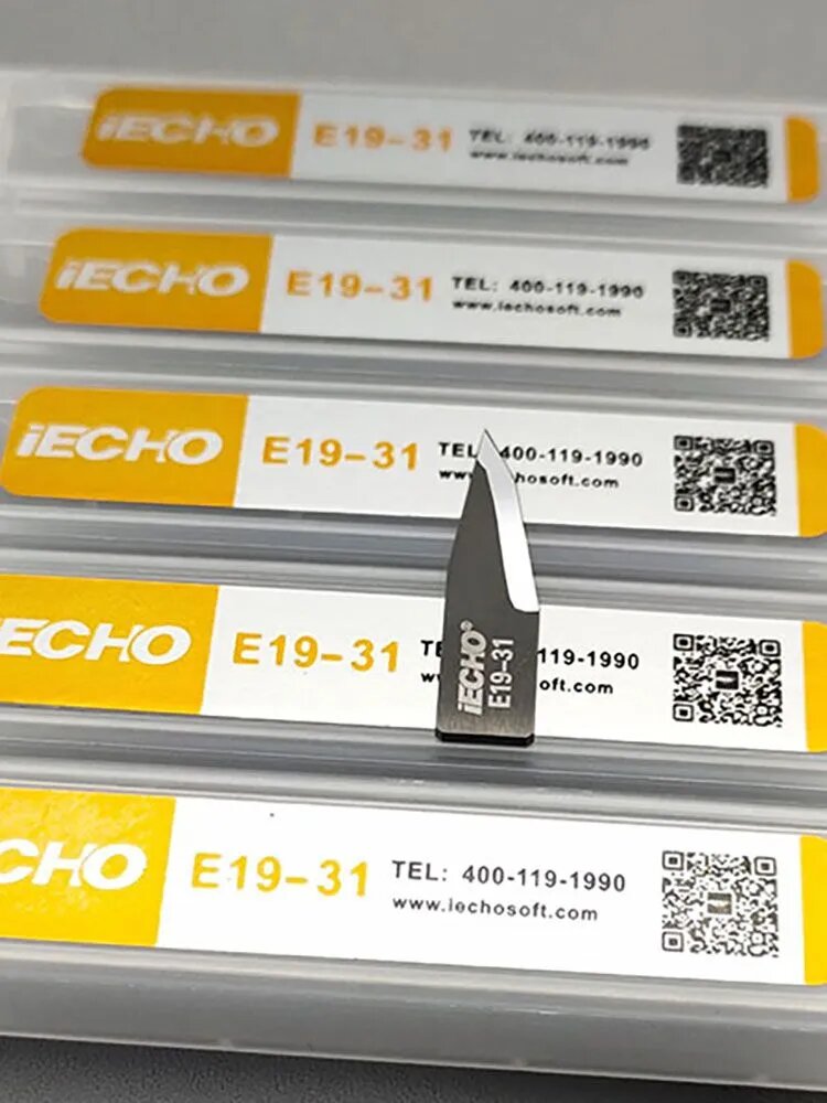 10 шт. IECHO E19-31 Вибрационный нож из карбида вольфрама с качающимся лезвием