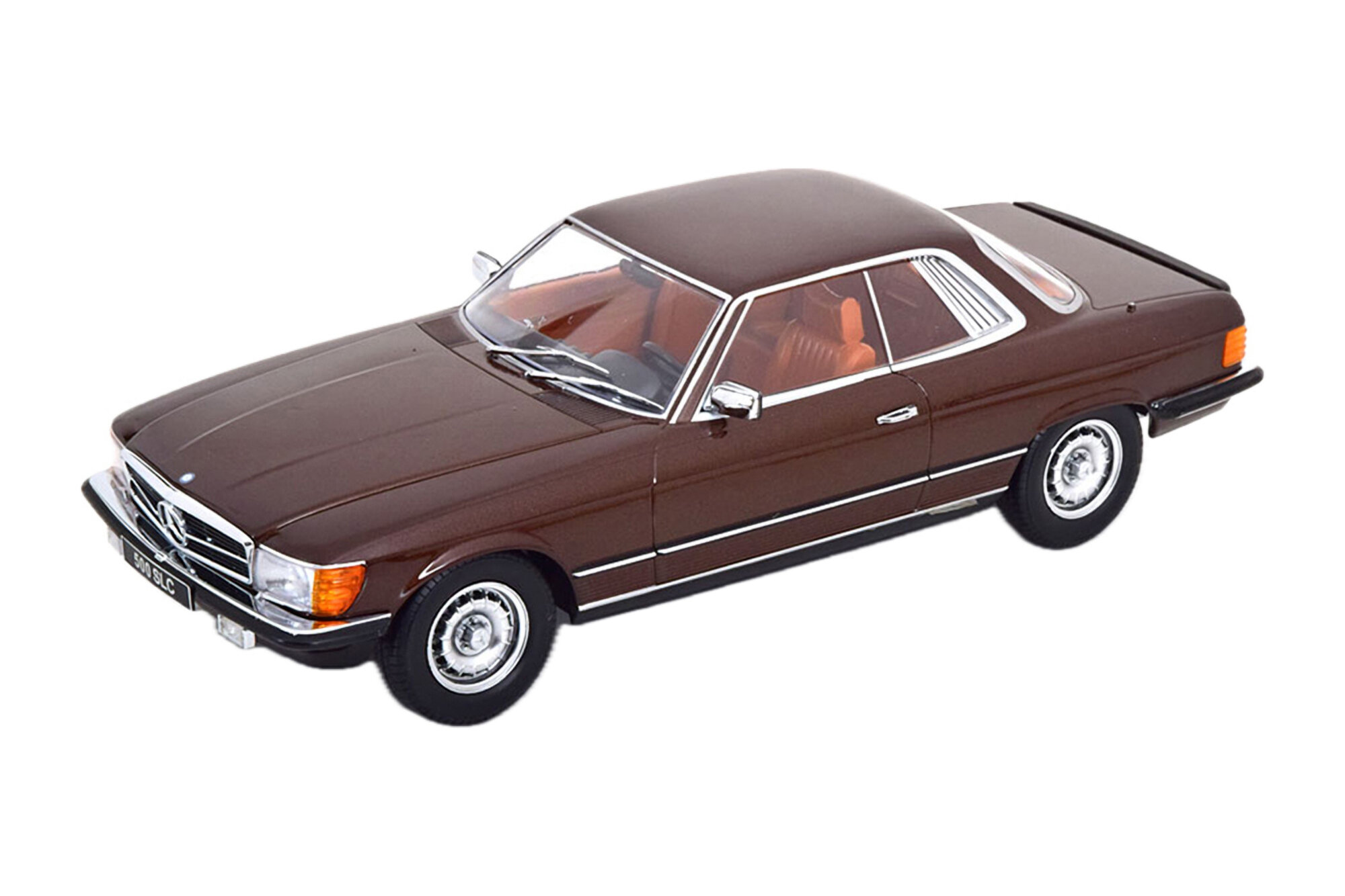 Модель коллекционная KK-SCALE Mercedes 500 slc C107 1981 brown metallic