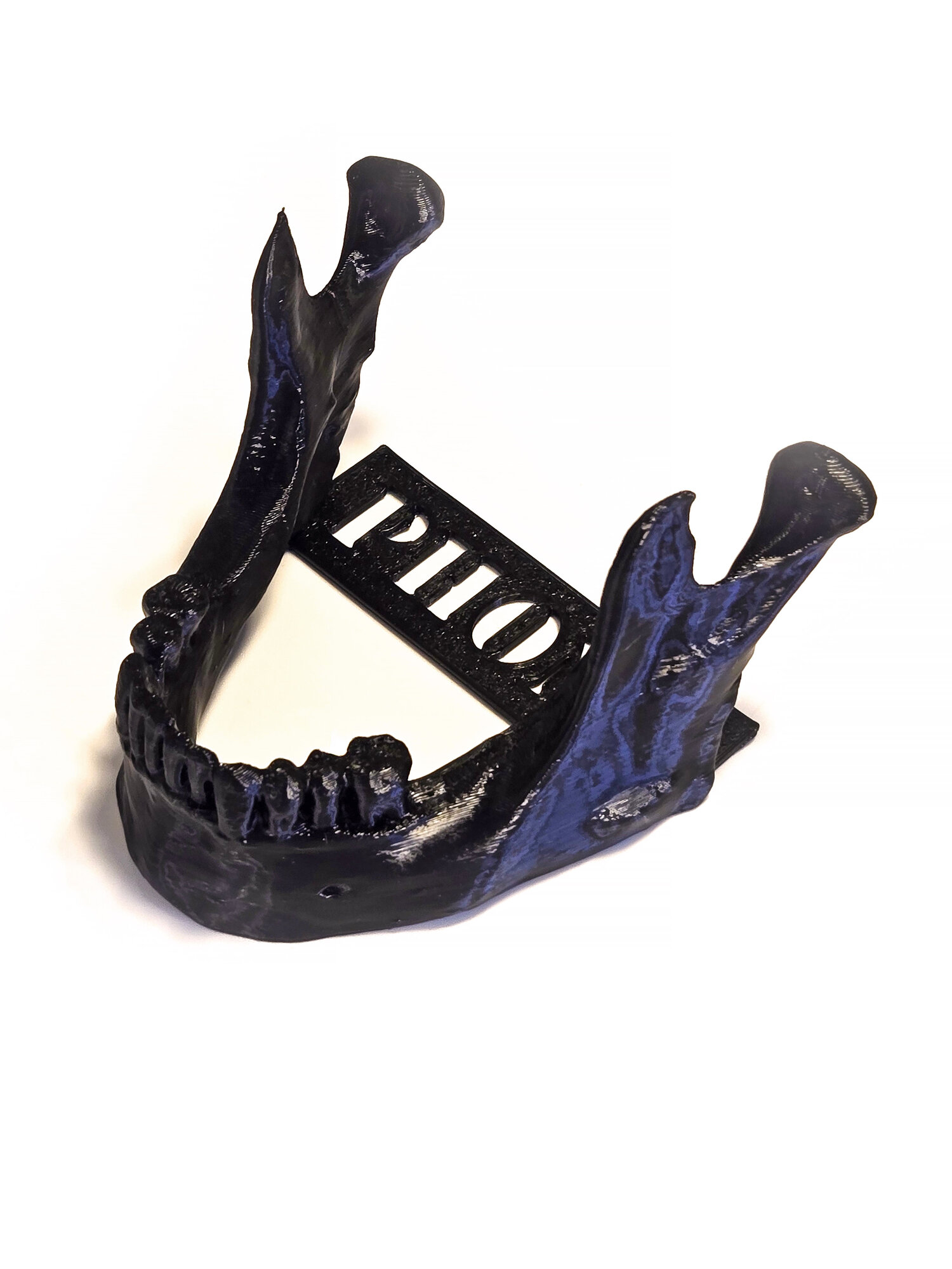 Оригинальная подставка держатель для телефона челюсть, черная