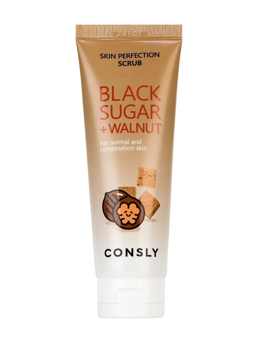 Consly Black Sugar Walnut Skin Perfection Scrub Пилинг и скраб 120 мл/гр